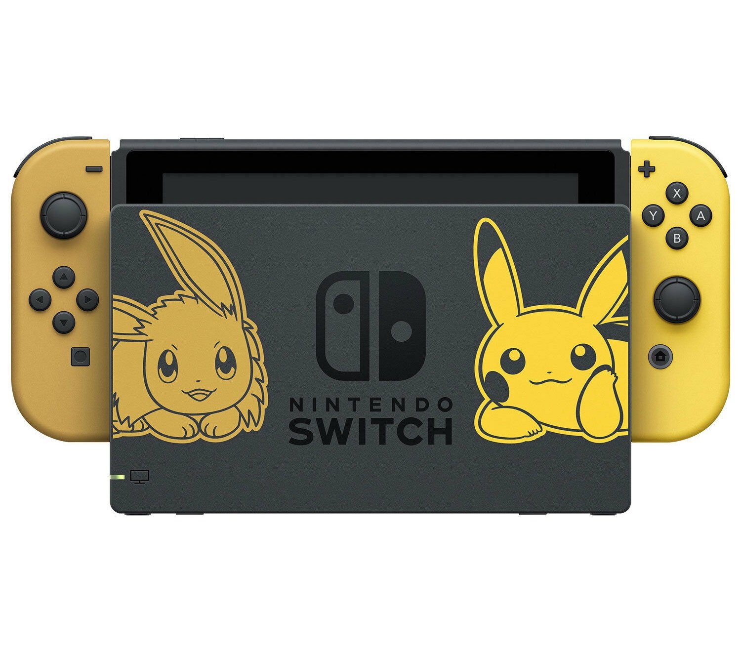 The official Pokémon: Let's Go and Pokémon Sword and Shield Switch consoles.