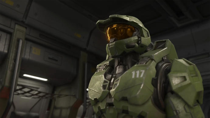 Screenshot of Halo's Master Chief