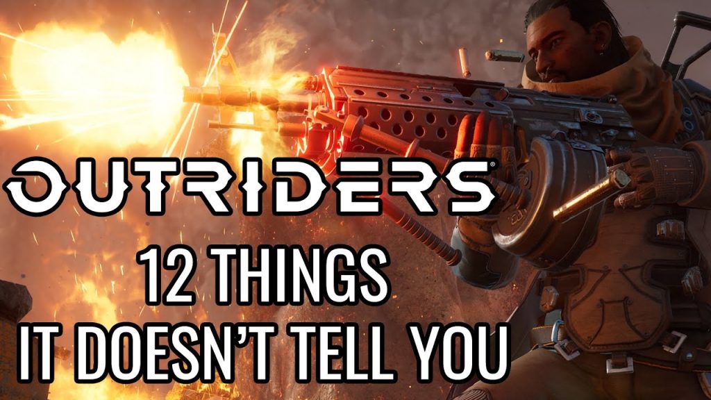 12 Beginners Tips And Tricks Outriders Doesn't Tell You