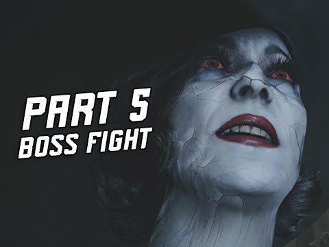BOSS FIGHT Lady Dimitrescu - Resident Evil 8 Village Gameplay Walkthrough Part 5 -  (RE8 4K)