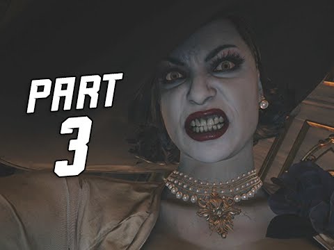 Resident Evil 8 Village Gameplay Walkthrough Part 3 - Lady Dimitrescu (RE8 4K)