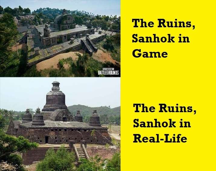 The Ruins, Sanhok in Real-Life