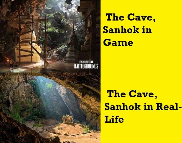 The Cave, Sanhok in Real-Life