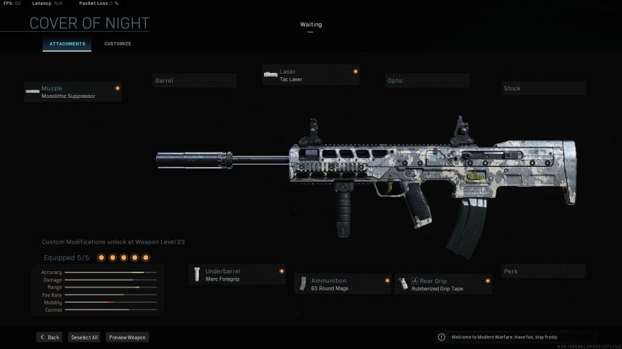 Best Warzone SA87 loadout