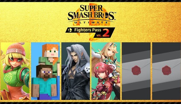 Two more DLC fighters are confirmed but yet to be revealed for Smash Ultimate.