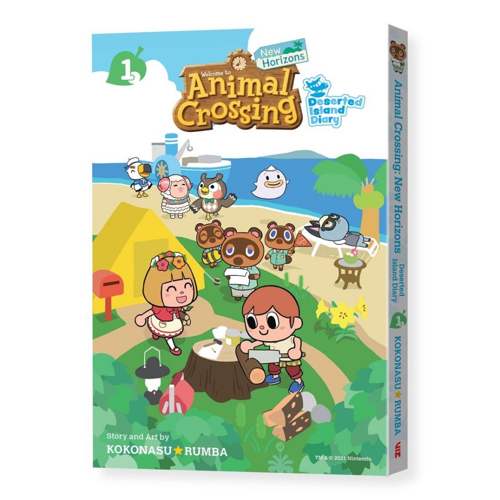 Animal Crossing New Horizons Deserted Island Diary manga