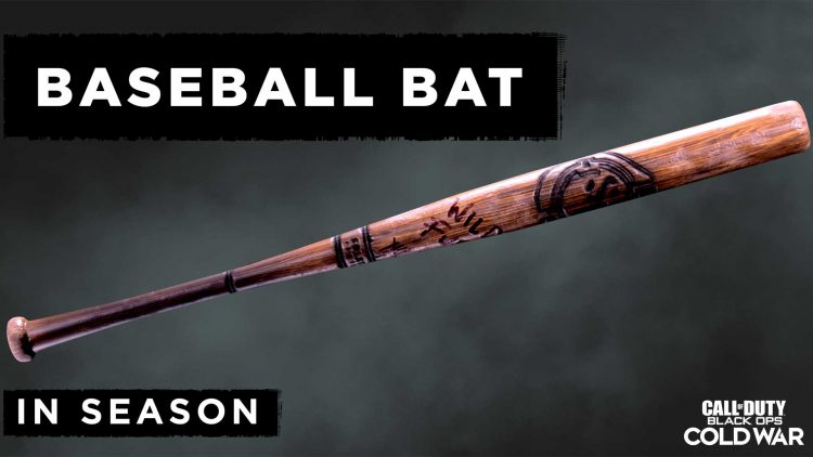 Black Ops Cold War Baseball Bat Melee Weapon