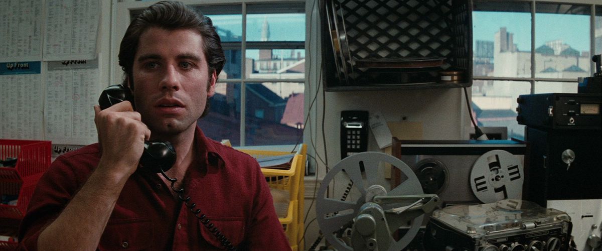 John Travolta&nbsp;as Jack in Brian De Palma and John G. Fox’s Blow Out