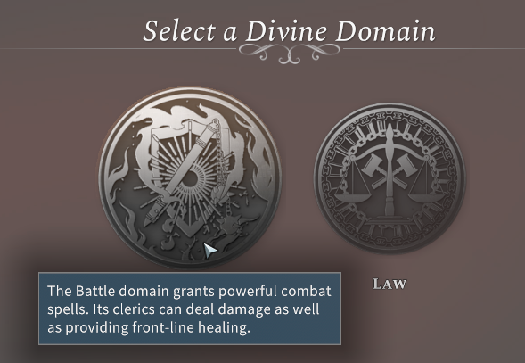 Solasta Battle Divine Domain