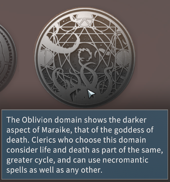 Solasta Oblivion Divine Domain