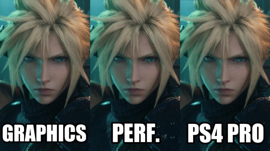 Final Fantasy 7 Remake: PS5 Graphics Mode vs Performance vs PS4 Pro - Comparison And Frame Rate Test