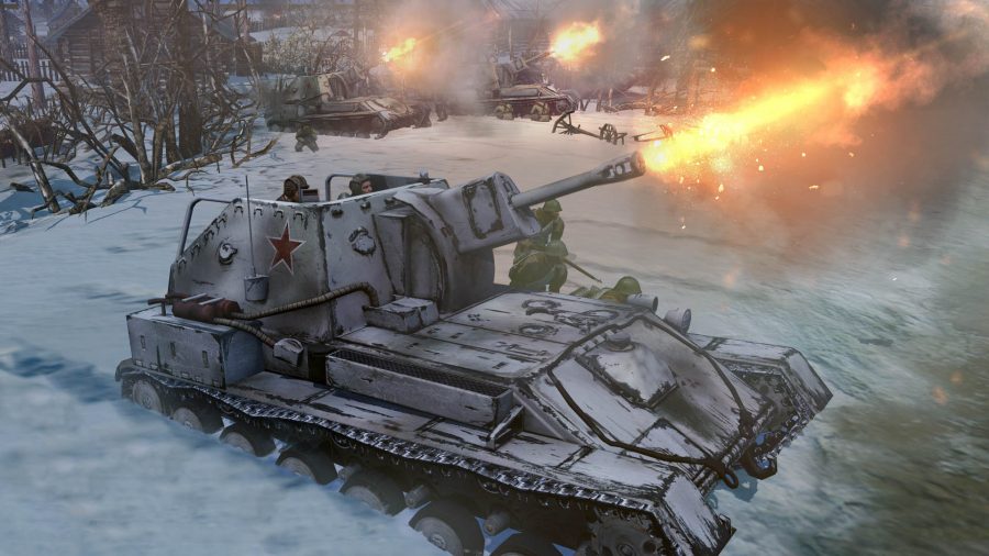 A tank in Company of Heroes 2