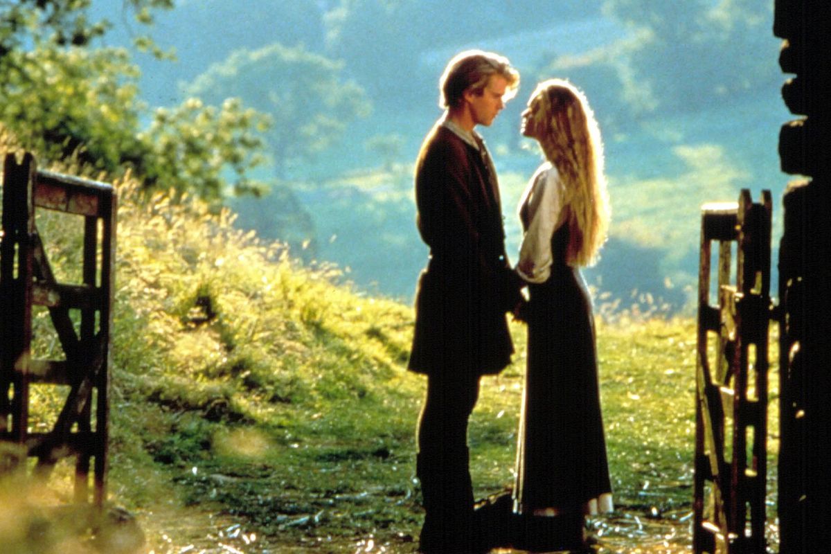 Westley (Cary Elwes) and Buttercup (Robin Wright) in The Princess Bride