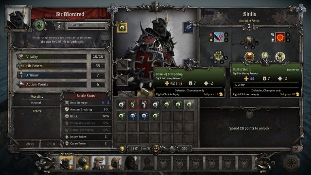 King Arthur Knight's Tale Patch v0.0.4 Breakdown Inventory Sorting
