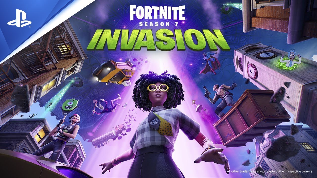 Cosmic chaos descends upon Fortnite in Chapter 2 Season 7: Invasion