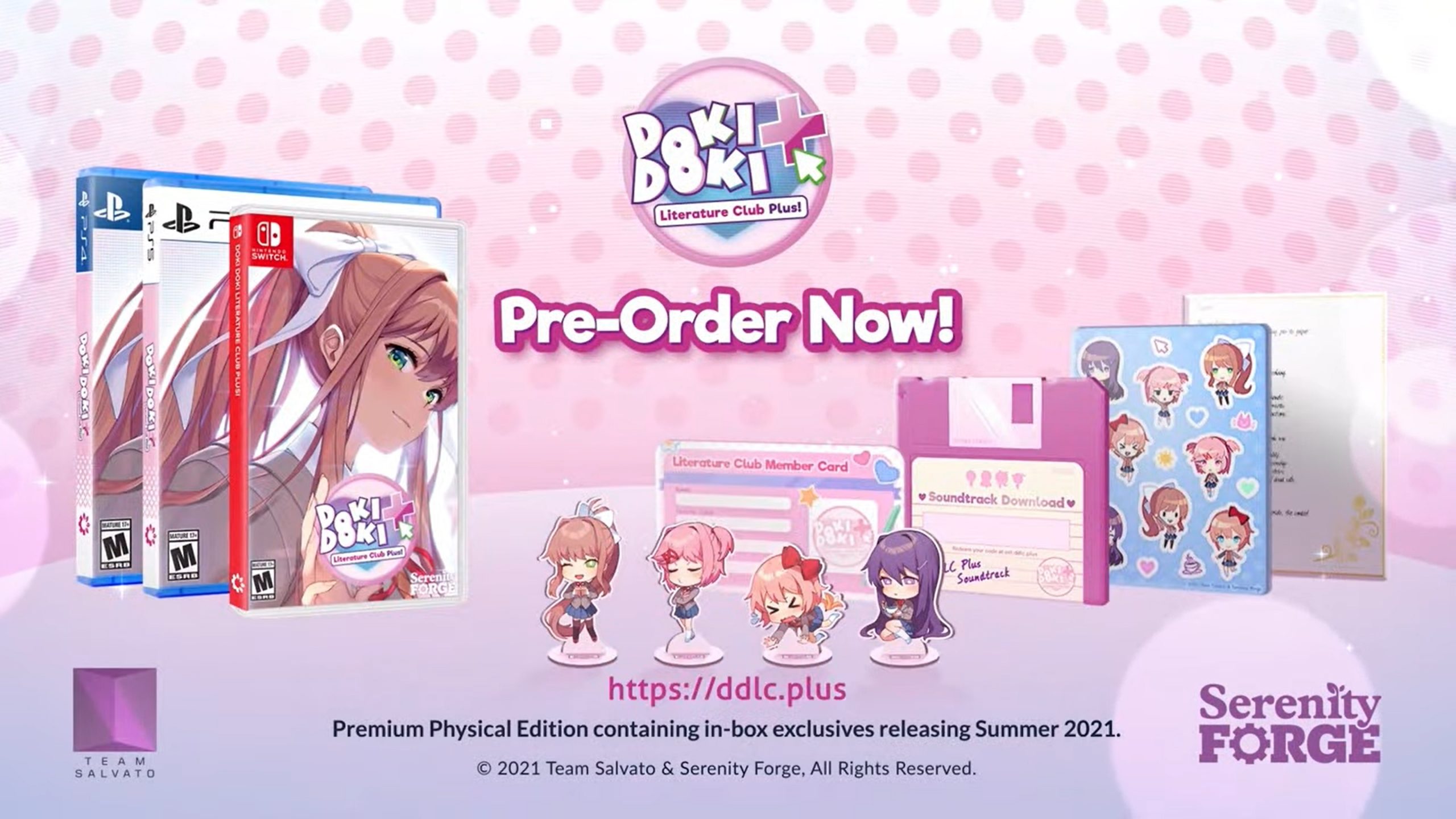 doki doki literature club plus price