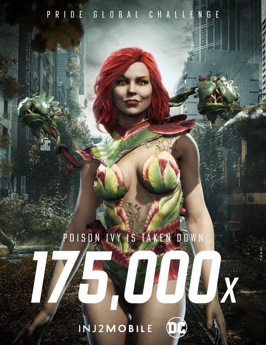 Poison Ivy in Injustice 2 Mobile