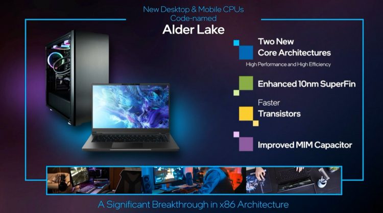 intel alder lake release date 10nm performance gaming cpu 