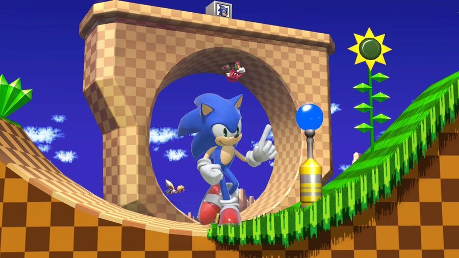 Smash creator Masahiro Sakurai celebrates Sonic's Birthday with the above screenshot