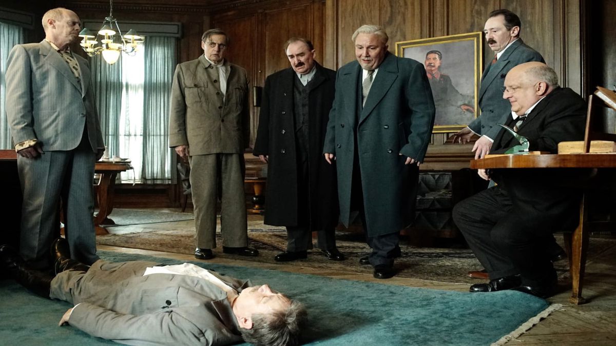 death of stalin the scene in which stalin dies