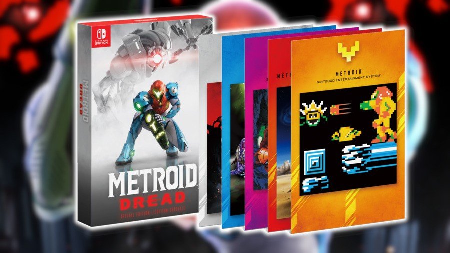 Metroid Dread Special Edition Box