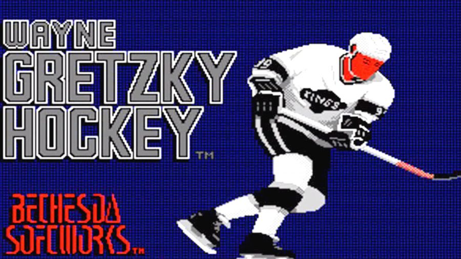 Cover art of Bethesda Game Studios' Wayne Gretzky Hockey game