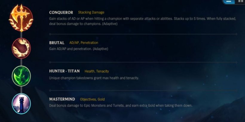 Runes for Vi