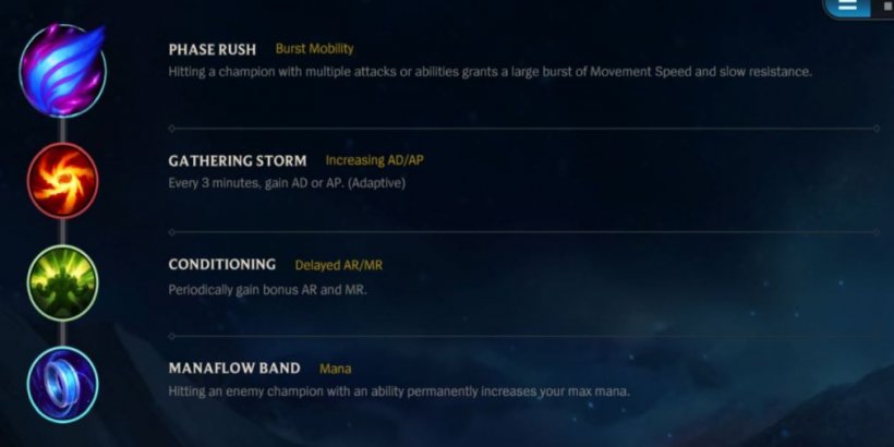 mid runes