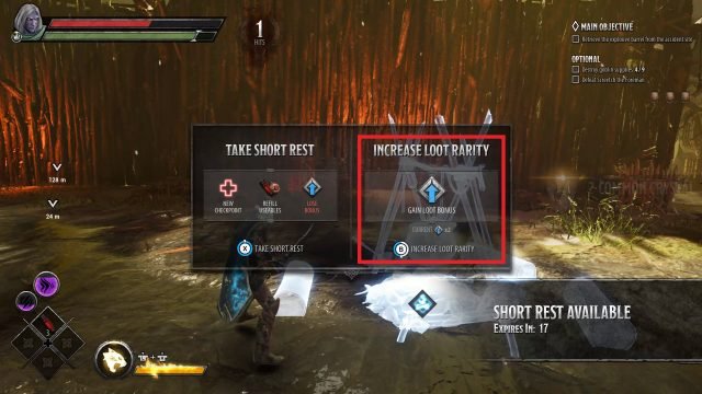 D&D Dark Alliance Short Rest or Loot Bonus