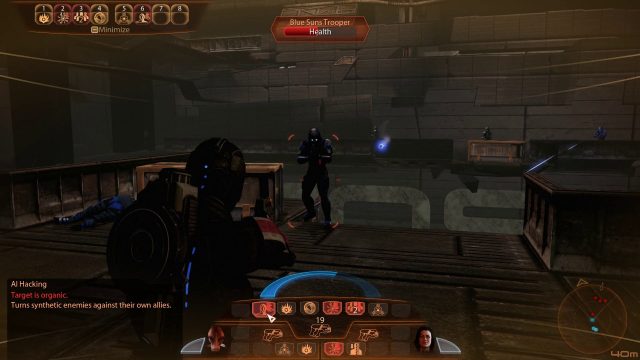 Mass Effect 2 AI Hacking in Combat (Engineer)