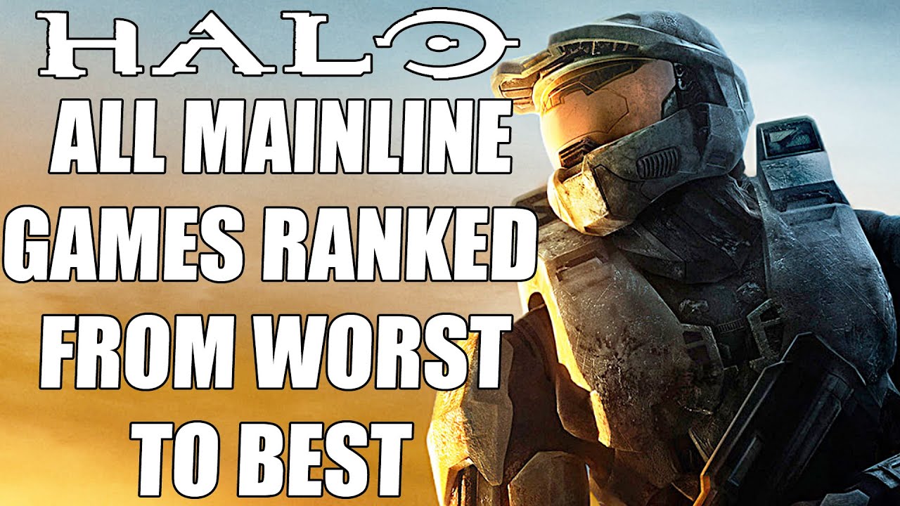 Ranking ALL Mainline HALO Games From Worst To Best