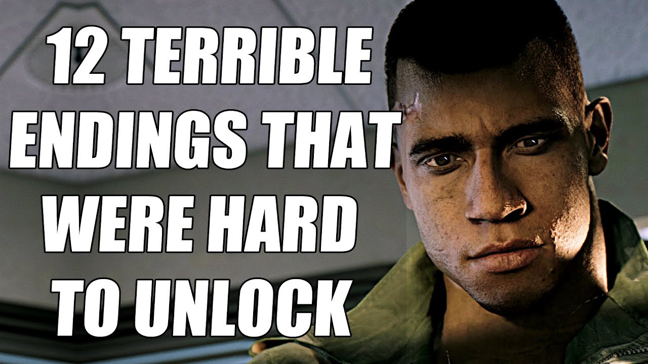 12 TERRIBLE Video Game Endings That Were Really Hard To Unlock