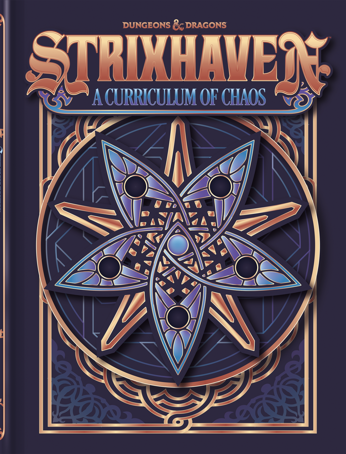 The bookstore-exclusive alternate cover of Strixhaven: A Curriculum of Chaos