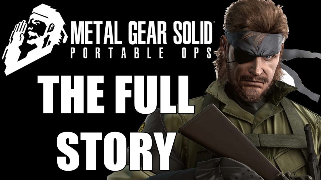 The Full Story of Metal Gear Solid: Portable Ops - The Game You Sat On