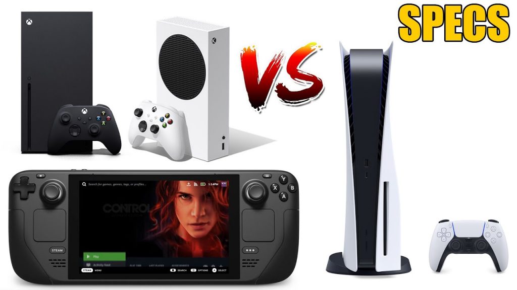 Steam Deck vs. PS5 / Xbox Series X / Xbox Series S: Blow-By-Blow Specs Analysis