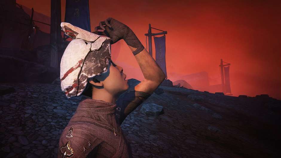 Tenno Looking Up Cetus