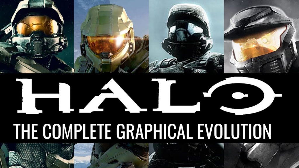 The Complete Graphical Evolution of Mainline HALO Series