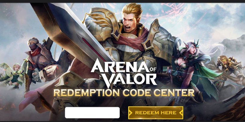 arena of valor redeem codes