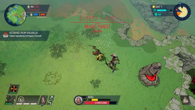 Tribes of Midgard Review Impressions Gameplay and Combat (Character Progression Fighting Archers)
