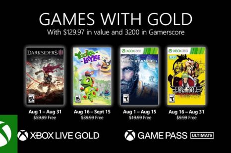 Games with Gold for August 2024 Detailed