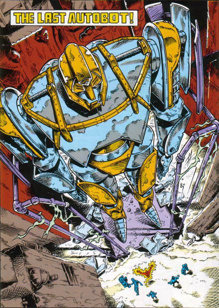 Transformers comic: the last autobot