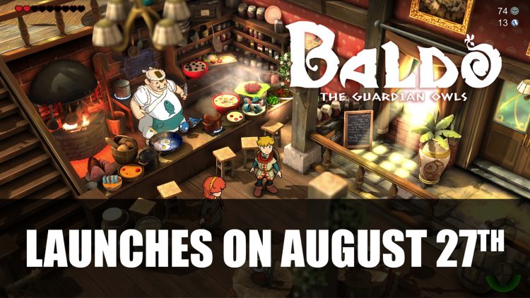 Baldo: The Guardian Owls to Launch on August 27th for PS4, Xbox One, Switch, PC, and Apple Arcade