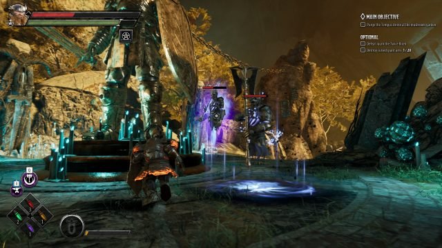 D&D Dark Alliance Camera Lock-On with Bruenor Battlehammer