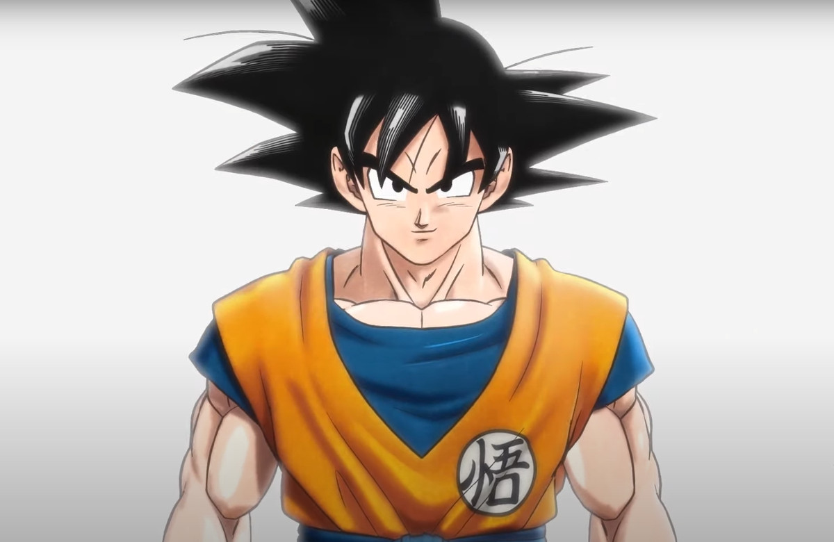 Goku from the teaser trailer for Dragon Ball Super: Superhero