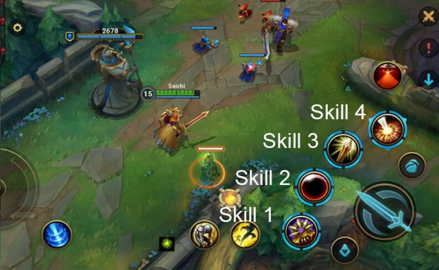 LOL wild rift leona skills