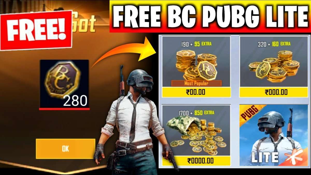 PUBG Mobile Lite Free Falcon Crate Coupon Generator - wide 1