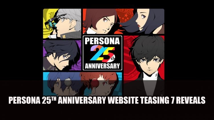 Persona Gets 25th Anniversary Website Teasing Seven Reveals