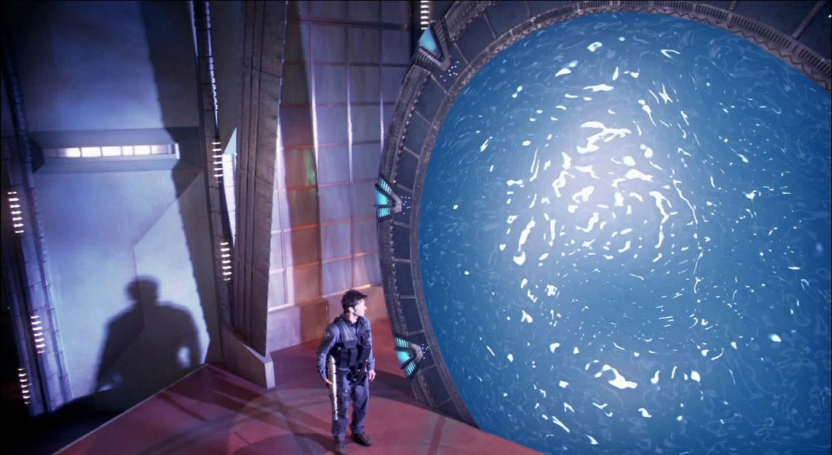 Stargate Atlantis: The gate opens