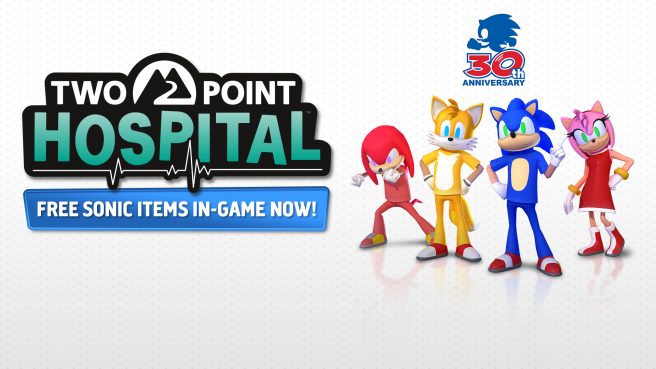 Two Point Hospital Sonic the Hedgehog