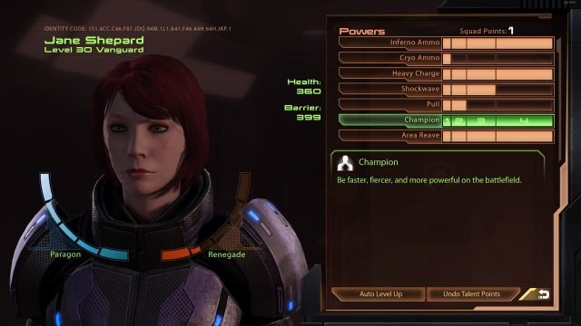 Mass Effect Legendary Edition Vanguard Build (Mass Effect 2)